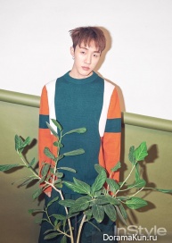 Zion.T для InStyle March 2017
