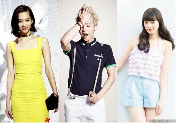 G-Dragon, Kiko Mizuhara, Komatsu Nana