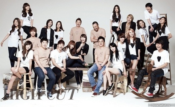Cube Entertainment артисты