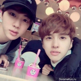VIXX Ken and Jin из BTS