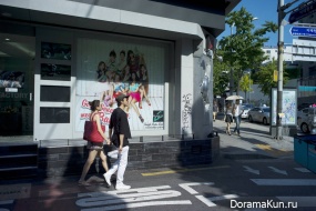 Seoul. Street Itaewon