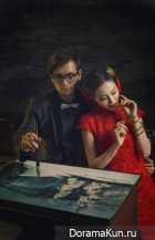 Chinese wedding photo shoot