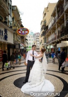 Chinese wedding photo shoot