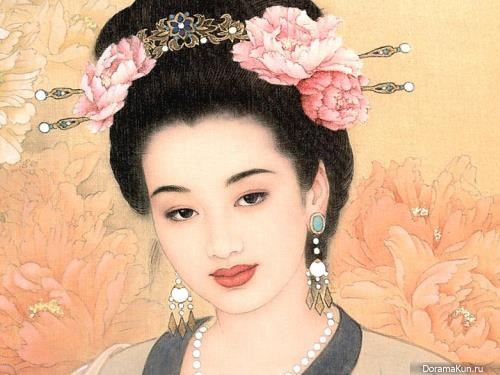 China. Concubines