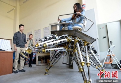 China. Robots