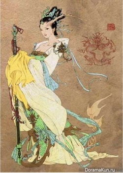 China. Legends of the Tang dynasty