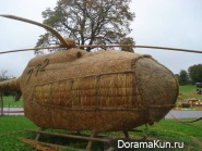 Соломенные скульптуры