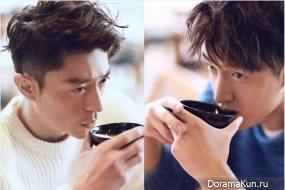 Hu Ge, Wallace Huo для Harper's Bazaar