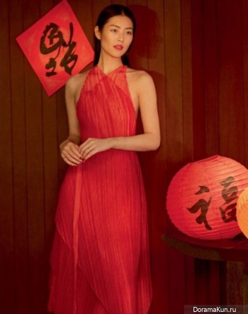 Liu Wen для Elle China 2016
