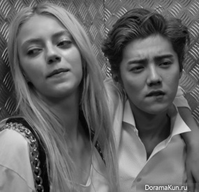 Luhan, Kiko Mizuhara для Vogue 2016