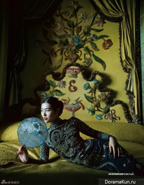 Liu Wen для Harper’s Bazaar 2016