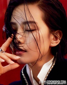 Liu Shi Shi для Cosmopolitan July 2017