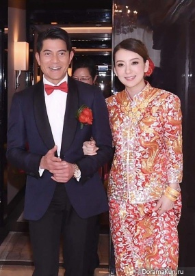 Aaron Kwok Concept Photos wedding April 2017