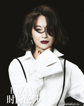 Kara Wai для Harper’s Bazaar April 2017