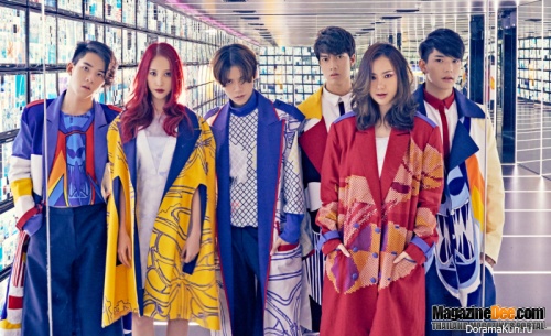 Lee Thanat Loekhunnasombat, Piglet Charada Imraporn, Victor Chatchawit Techarukpong, Cherreen Nachjaree Horvejkul, Kang Vorakorn Sirisorn, Kacha Nontanan Anchuleepradit для KAZZ 2017