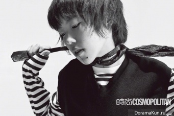 Leah Dou для Cosmopolitan September 2017