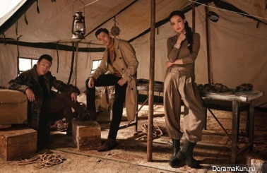Chen Kun, Shu Qi, Huang Bo, and Xia Yu для Harper’s Bazaar 2016