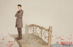 Chen Kun, Shu Qi, Huang Bo, and Xia Yu для Harper’s Bazaar 2016