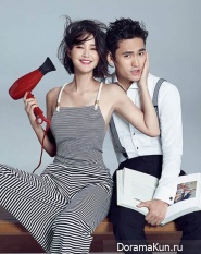 Yuan Hong, Zhang Xin Yi для Elle Extra 2 May 2016