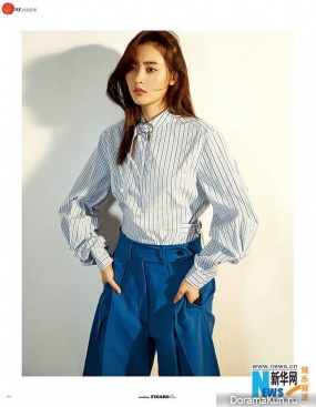 Zhang Tian Ai для Figaro Richesse March 2017