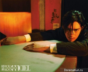 Jing Bo Ran для L'Officiel Hommes April 2017