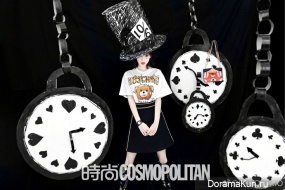 Guli Nazha для Cosmopolitan China december 2018