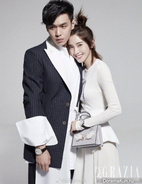 Zhang Ruo Yun, Tang Yi Xin для Grazia August 2019