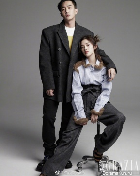 Zhang Ruo Yun, Tang Yi Xin для Grazia August 2019