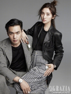 Zhang Ruo Yun, Tang Yi Xin для Grazia August 2019