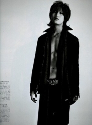 Akanishi Jin для Popeye 2007