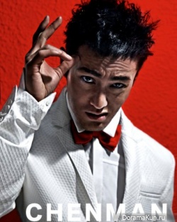 Huang Xiaoming для ELLE Men