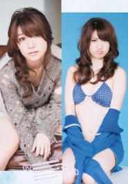 Oshima Yuko (AKB48) для Big Comic Spirits