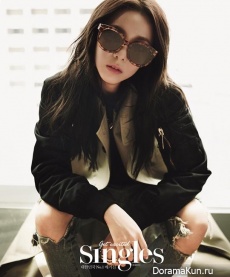 2NE1 (Dara) для Singles March 2015