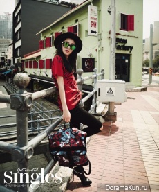 2NE1 (Dara) для Singles March 2015