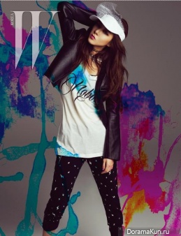 Dara (2NE1), Thunder (Park Sang Hyun) для W Korea May 2015