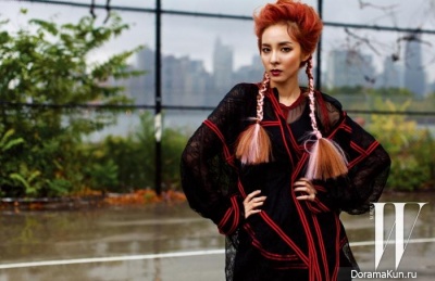 2NE1 (Dara) для W Korea November 2015