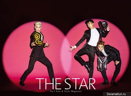2PM (Jun.K, Chansung, Wooyoung) для The Star October 2014