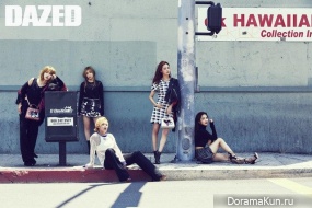 4Minute для Dazed September 2015