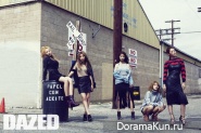 4Minute для Dazed September 2015
