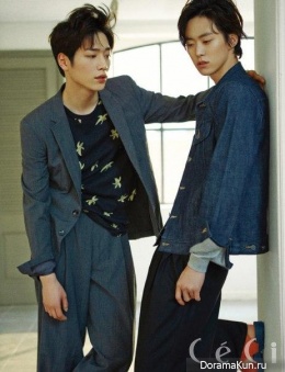 Seo Kang Joon, Gong Myung (5urprise) для CeCi April 2015 Extra