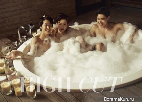 5urprise (Seo Kang Joon, Gong Myung, Yoo Il) для High Cut Vol.137