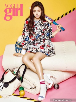 A Pink (Naeun) и др. для Vogue Girl March 2015