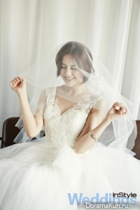 Hyejeong, Seolhyun (AOA) для InStyle Weddings January 2015