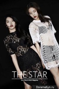 AOA (Chanmi, Hyejeong) для The Star June 2015 Extra