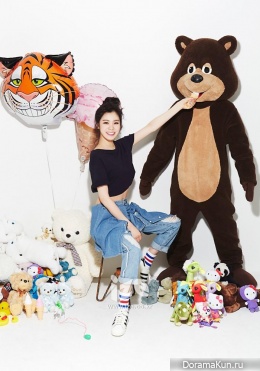 After School (Lizzy) для IZE Magazine January 2015