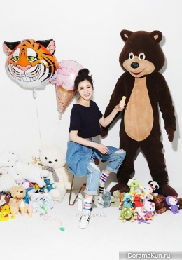 After School (Lizzy) для IZE Magazine January 2015