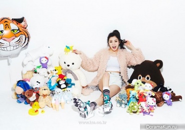 After School (Lizzy) для IZE Magazine January 2015