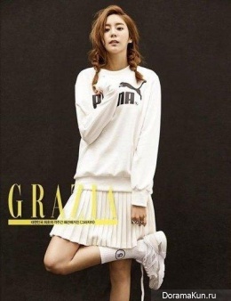 After School (Uee) для Grazia August 2015