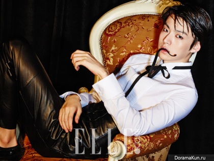 Ahn Jae Hyun для Elle April 2014