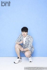 Ahn Jae Min для BNT International August 2015